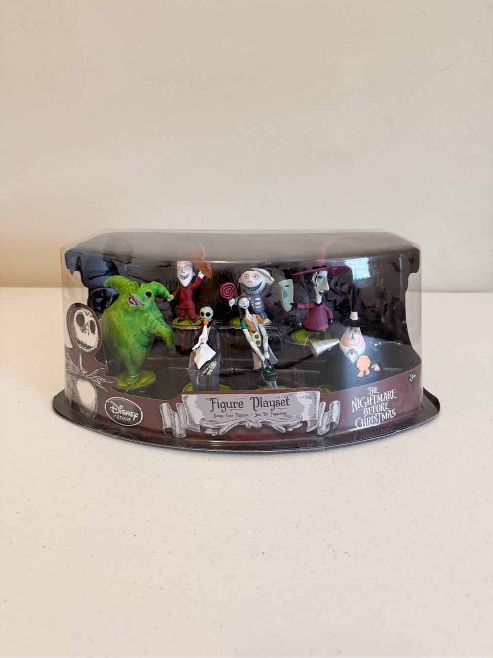 New The Disney Store The Nightmare Before Christmas Figure Playset, 7 Figurines